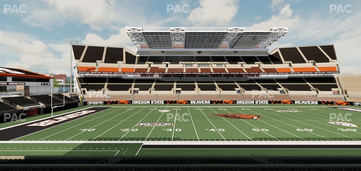 Reser Stadium - Section Box 25 Seat View