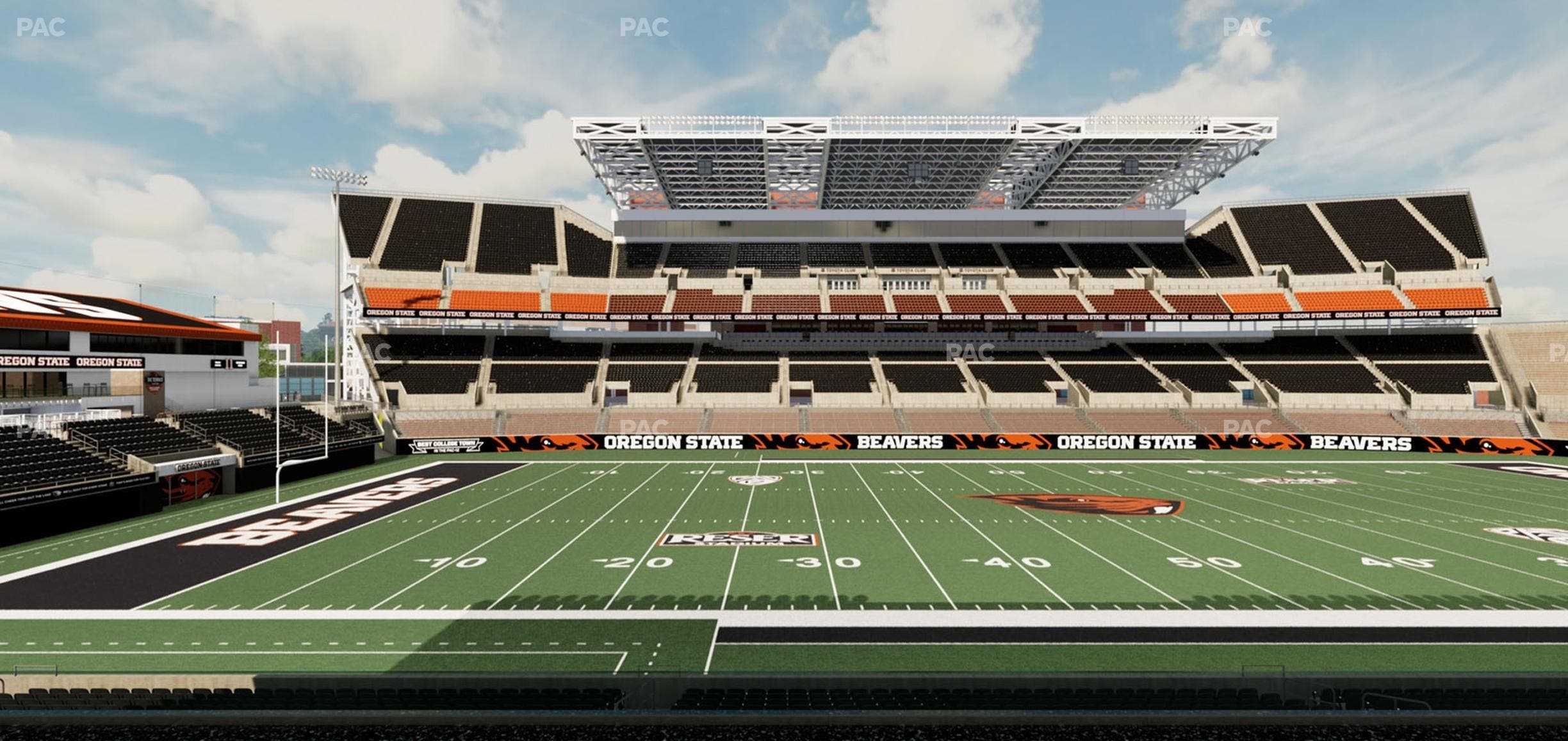 Reser Stadium - Section Box 27 Seat View