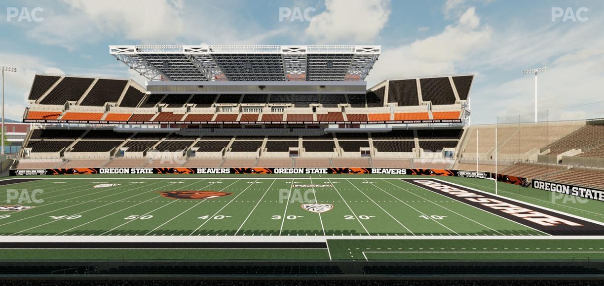 Reser Stadium - Section Box 4 Seat View