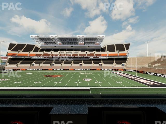 Reser Stadium - Section Box 4 Seat View