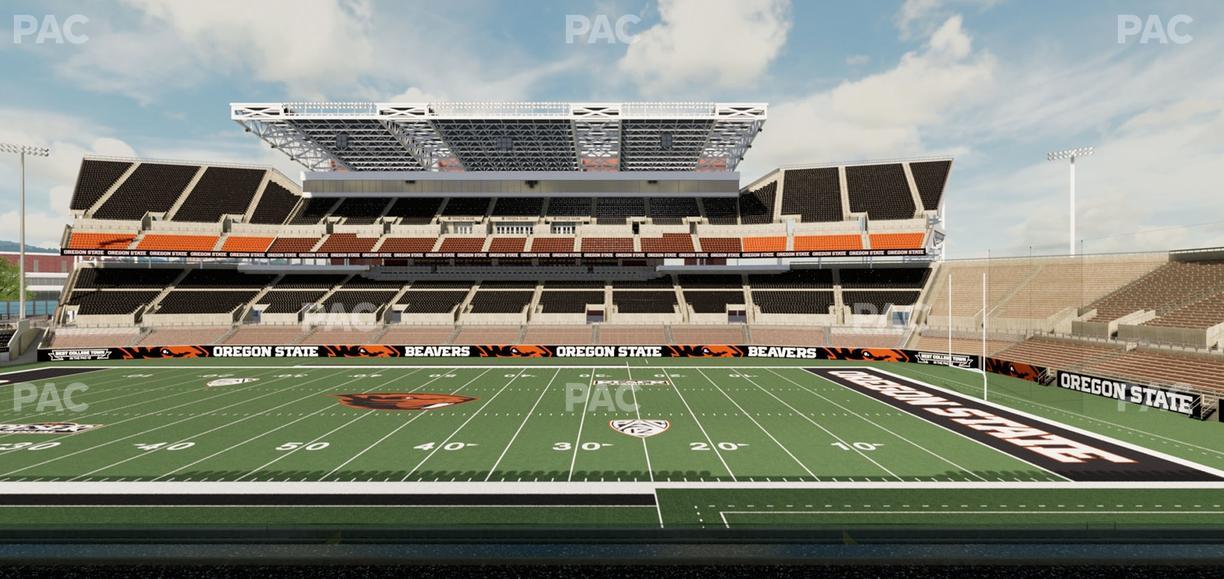Reser Stadium - Section Box 5 Seat View