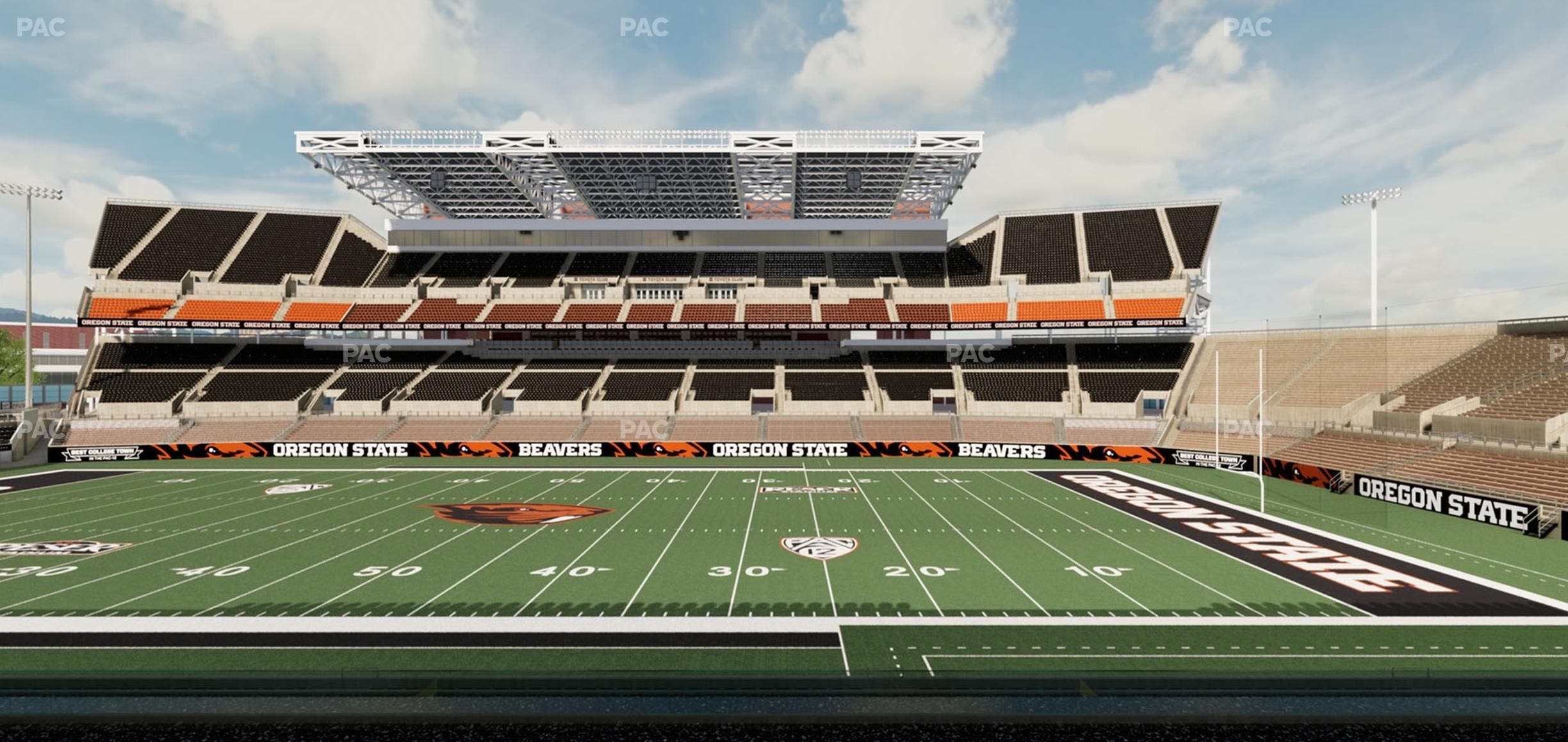 Reser Stadium - Section Box 5 Seat View