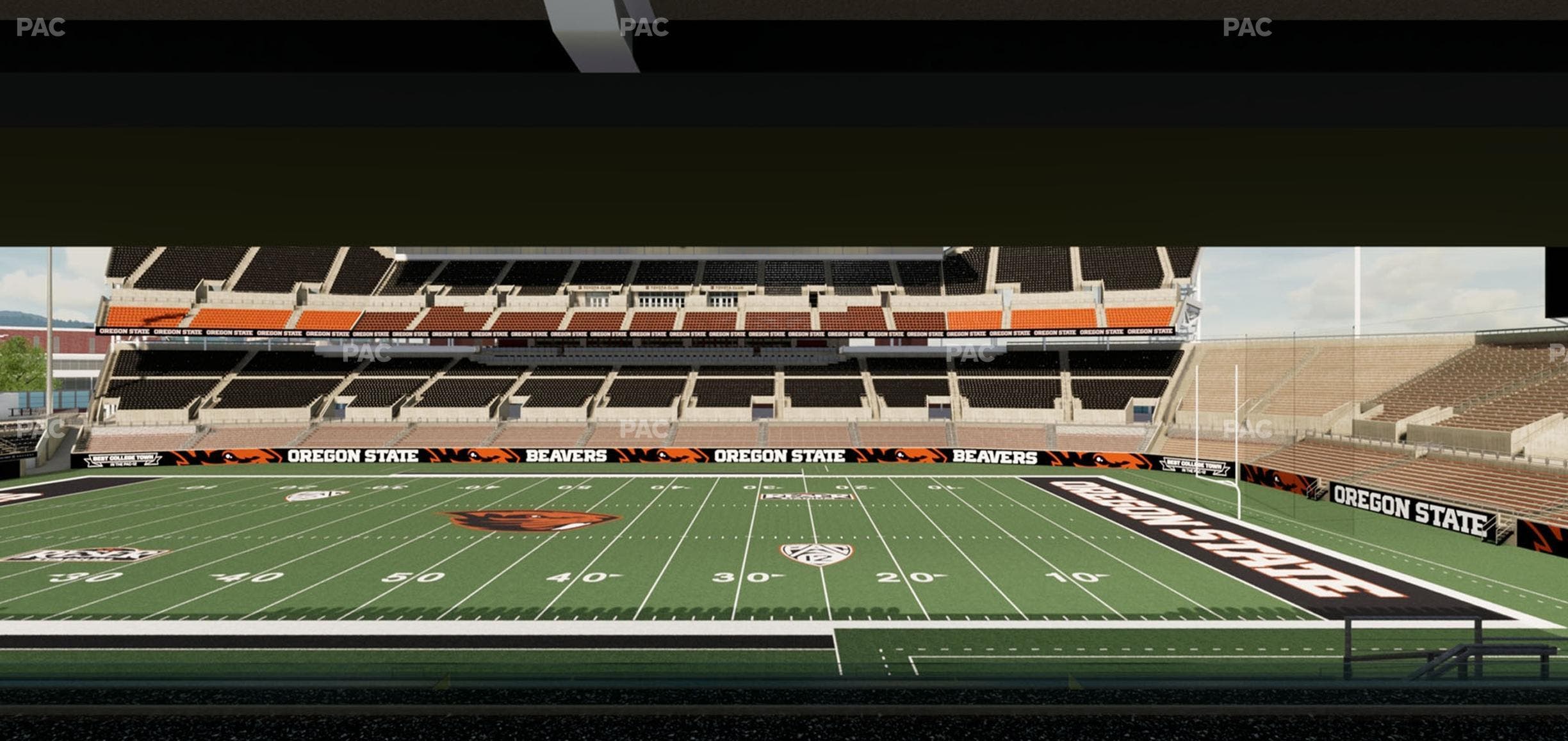 Reser Stadium - Section Box 6 Seat View