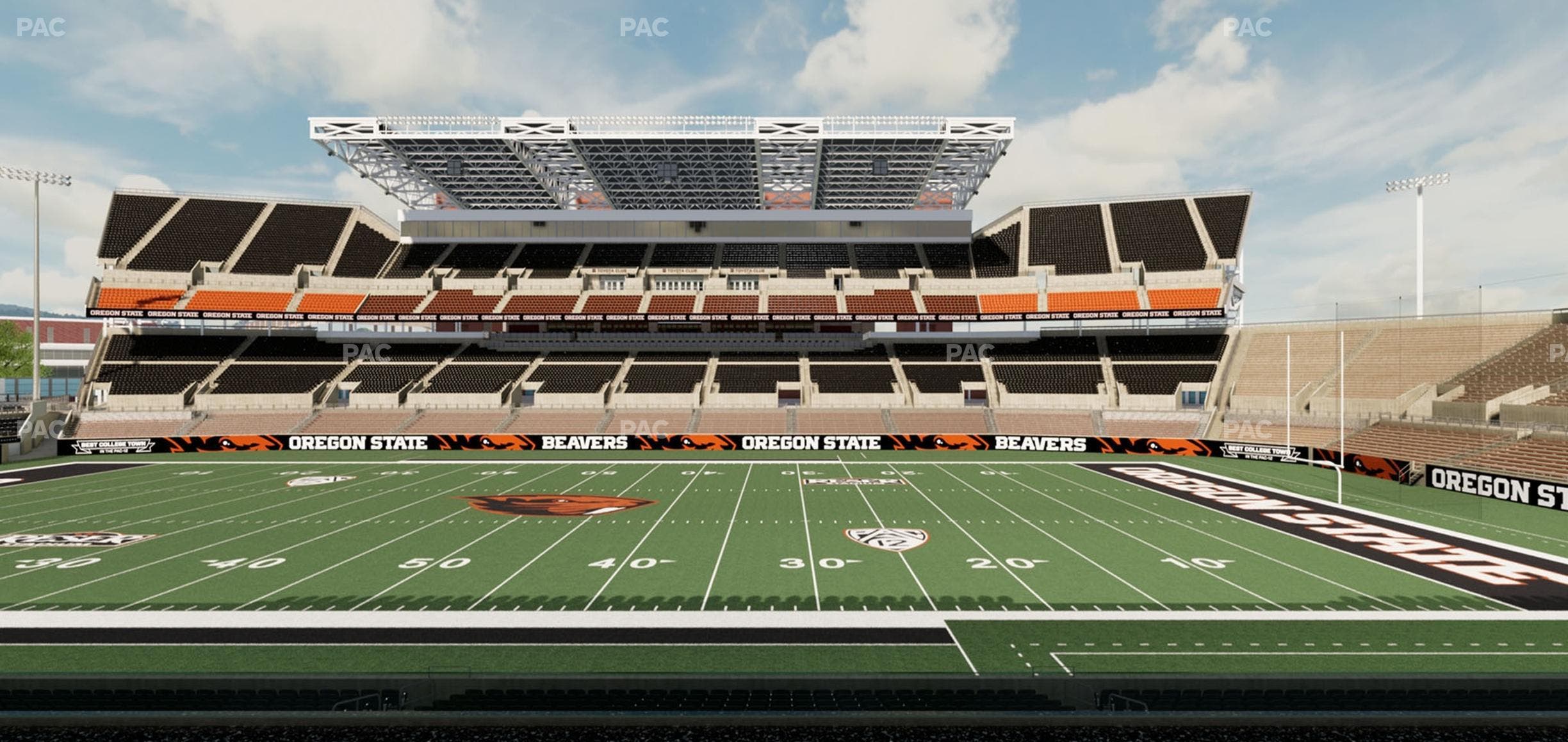 Reser Stadium - Section Box 7 Seat View