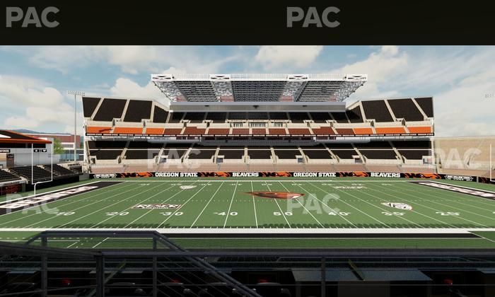 Reser Stadium - Section Founders Club Seat View