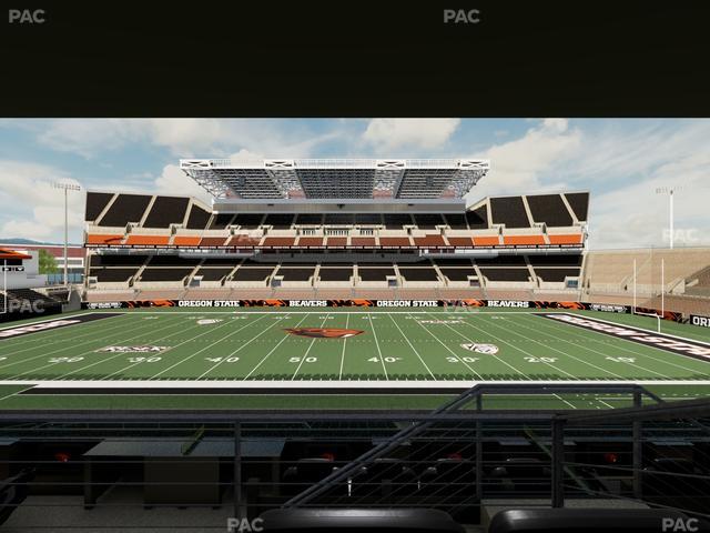 Reser Stadium - Section Founders Club Seat View