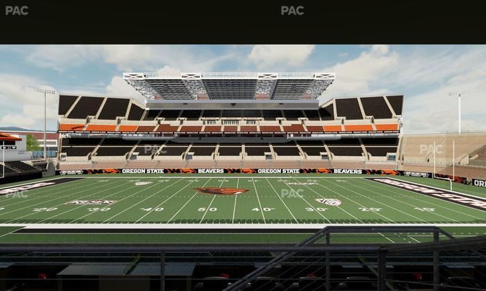 Reser Stadium - Section Founders Club Seat View