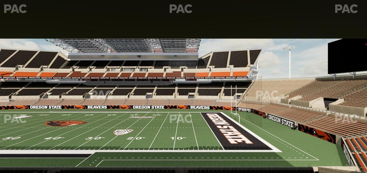Reser Stadium - Section West Club 1 Seat View