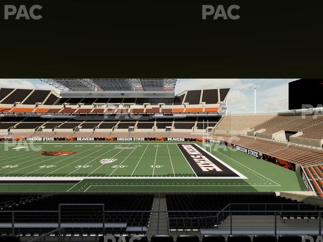 Reser Stadium - Section West Club 1 Seat View