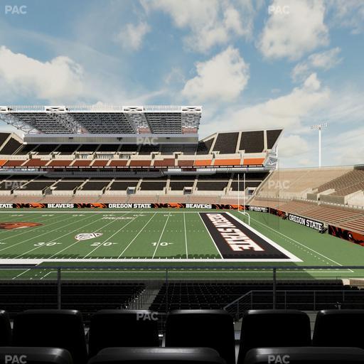 Reser Stadium - Section West Club 1 Seat View