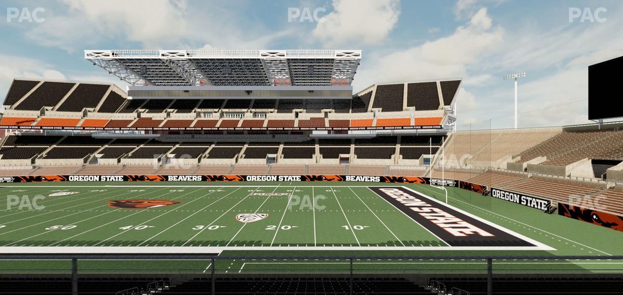Reser Stadium - Section West Club 2 Seat View