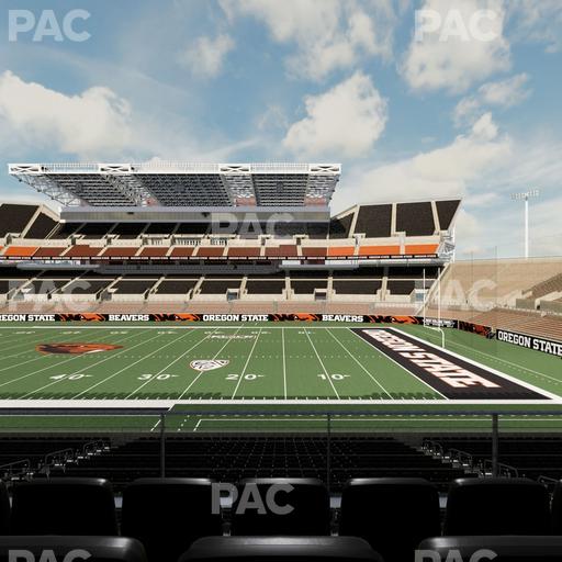 Reser Stadium - Section West Club 2 Seat View