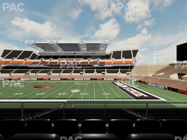 Reser Stadium - Section West Club 2 Seat View