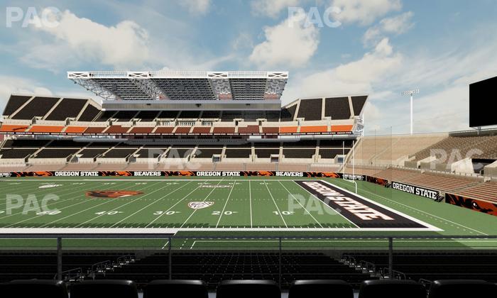 Reser Stadium - Section West Club 2 Seat View
