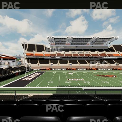 Reser Stadium - Section West Club 4 Seat View