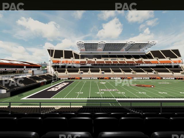 Reser Stadium - Section West Club 4 Seat View