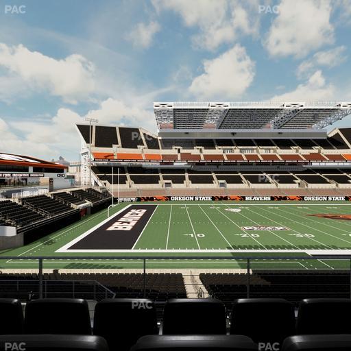 Reser Stadium - Section West Club 5 Seat View