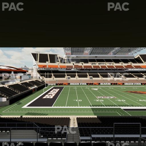 Reser Stadium - Section West Club 5 Seat View