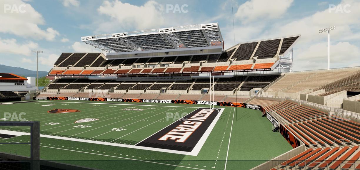Reser Stadium - Section West Loge 1 Seat View