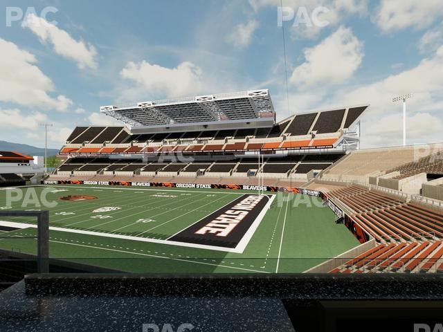 Reser Stadium - Section West Loge 1 Seat View