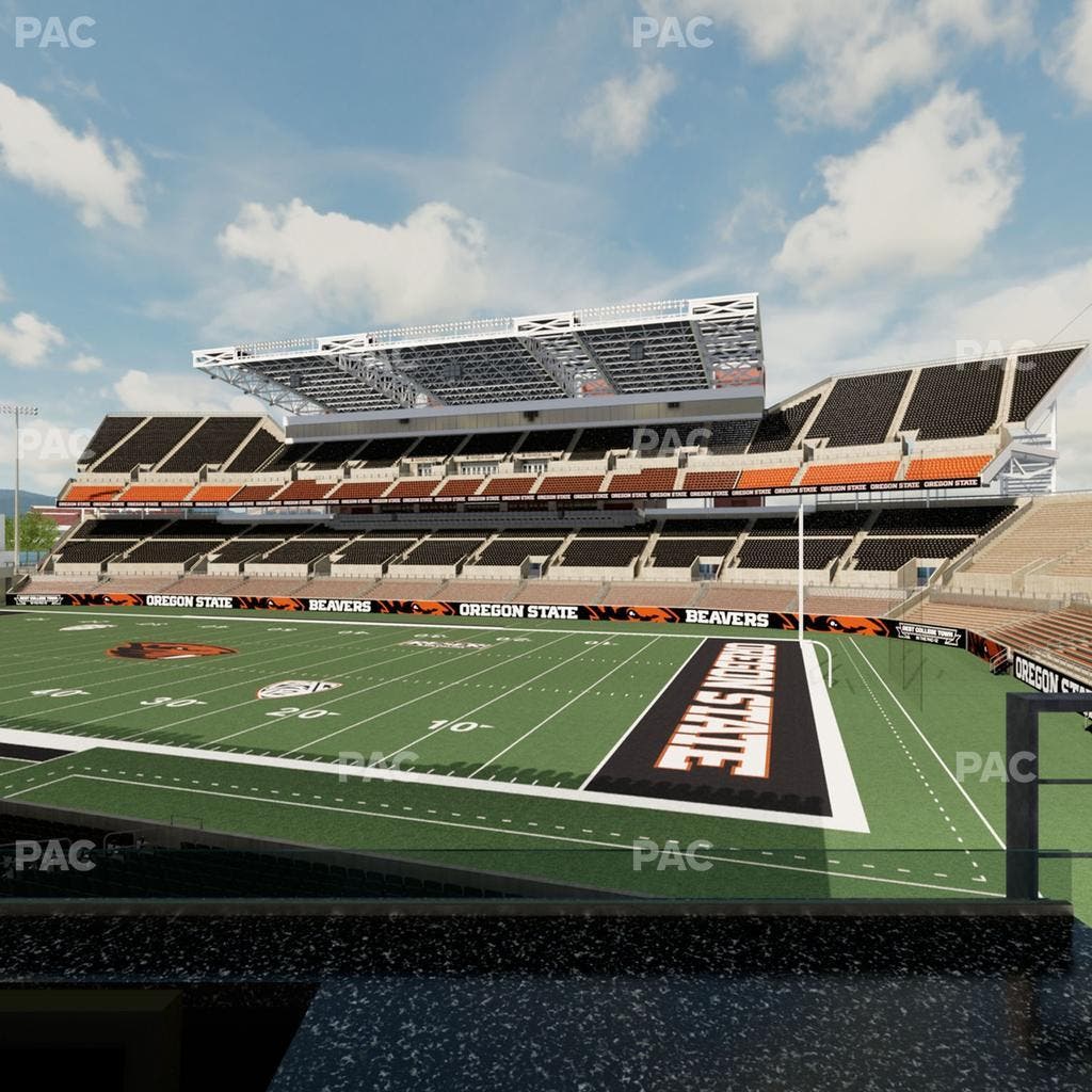 Reser Stadium - Section West Loge 10 Seat View