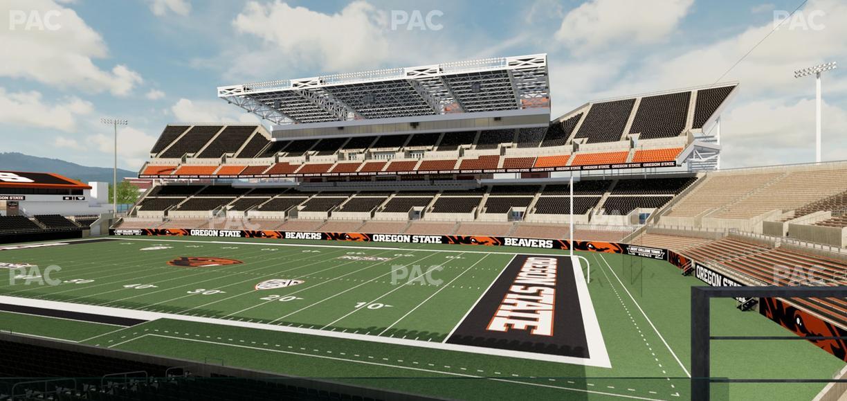 Reser Stadium - Section West Loge 10 Seat View