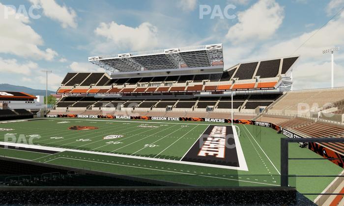 Reser Stadium - Section West Loge 10 Seat View