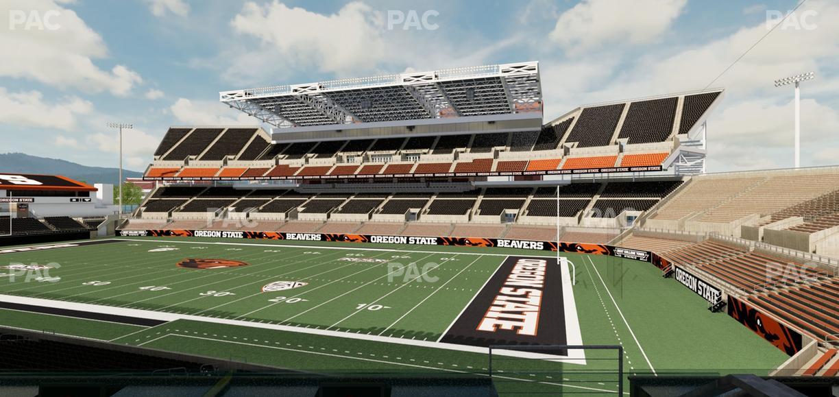 Reser Stadium - Section West Loge 11 Seat View