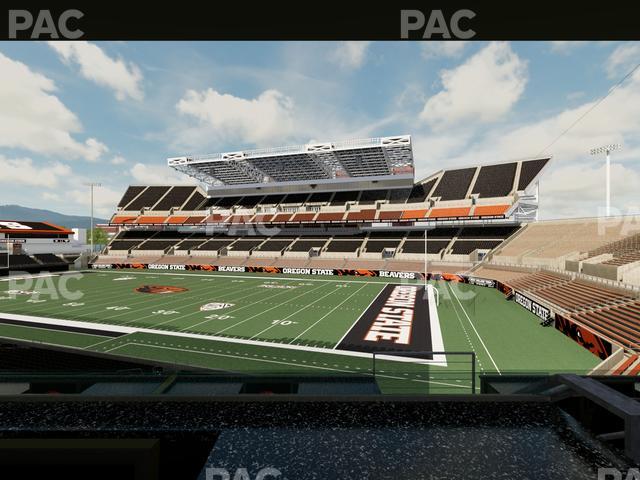 Reser Stadium - Section West Loge 11 Seat View