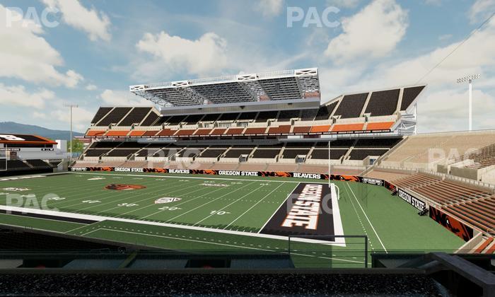 Reser Stadium - Section West Loge 11 Seat View