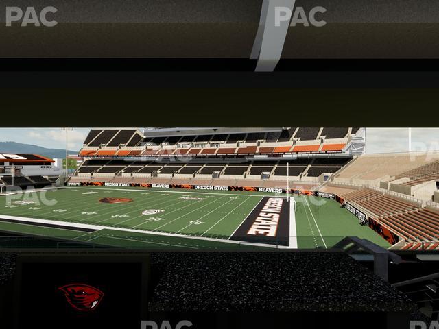 Reser Stadium - Section West Loge 12 Seat View