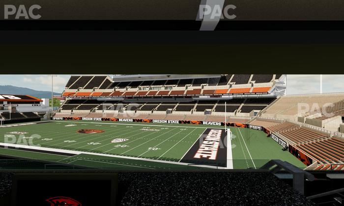 Reser Stadium - Section West Loge 12 Seat View