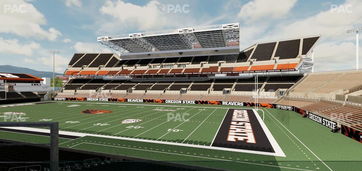 Reser Stadium - Section West Loge 13 Seat View