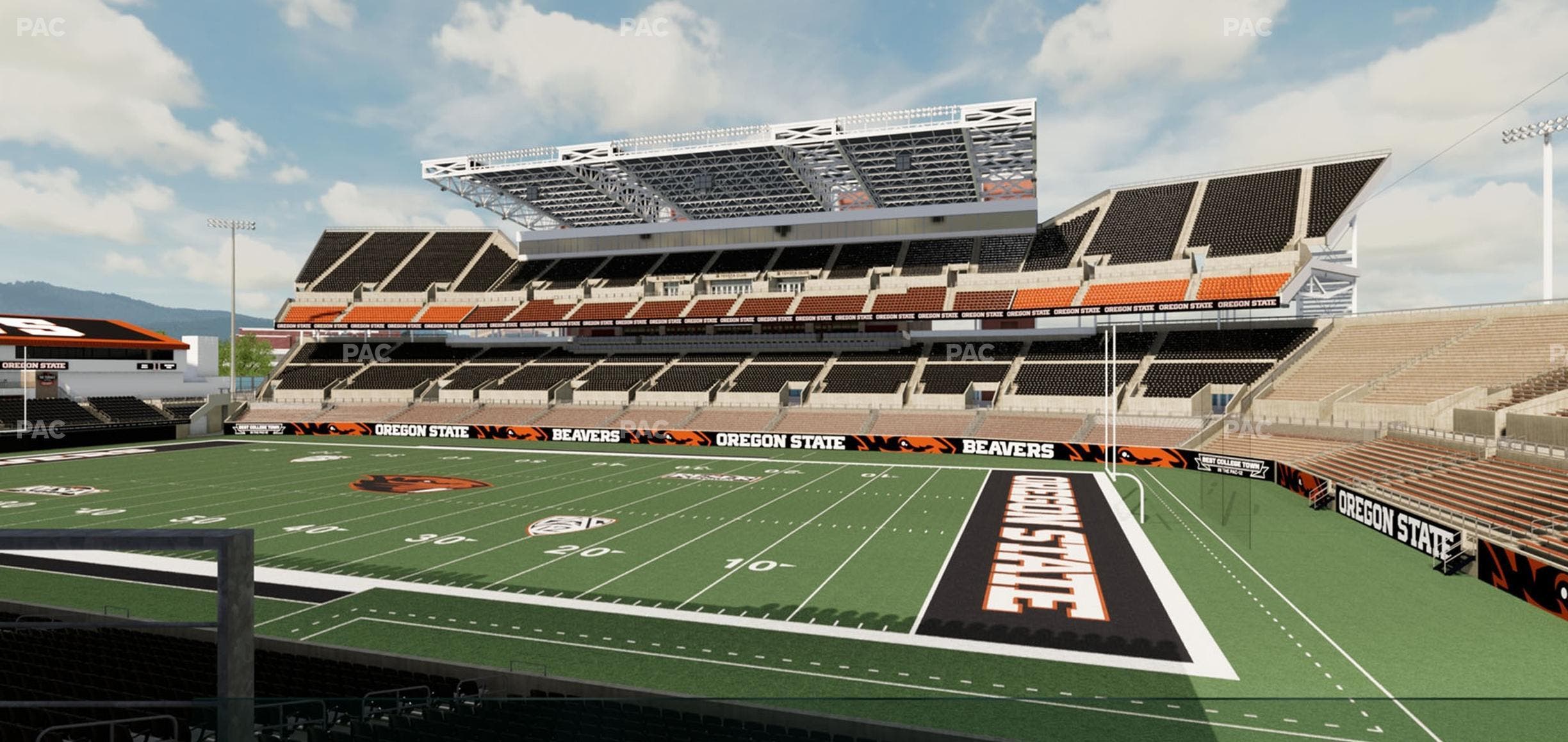 Reser Stadium - Section West Loge 13 Seat View