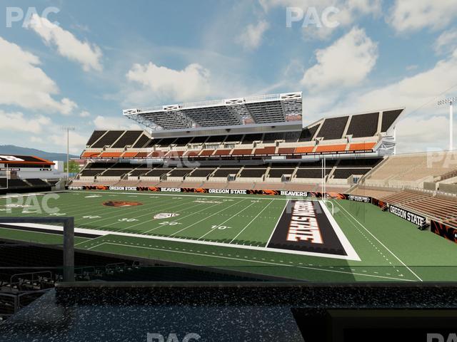 Reser Stadium - Section West Loge 13 Seat View