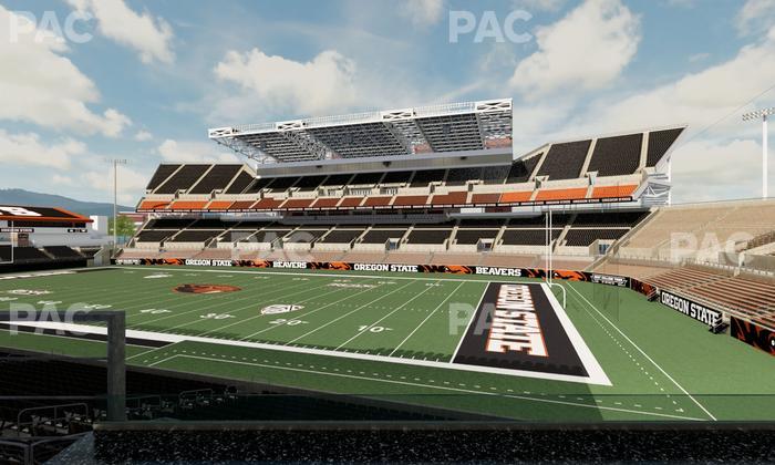 Reser Stadium - Section West Loge 13 Seat View