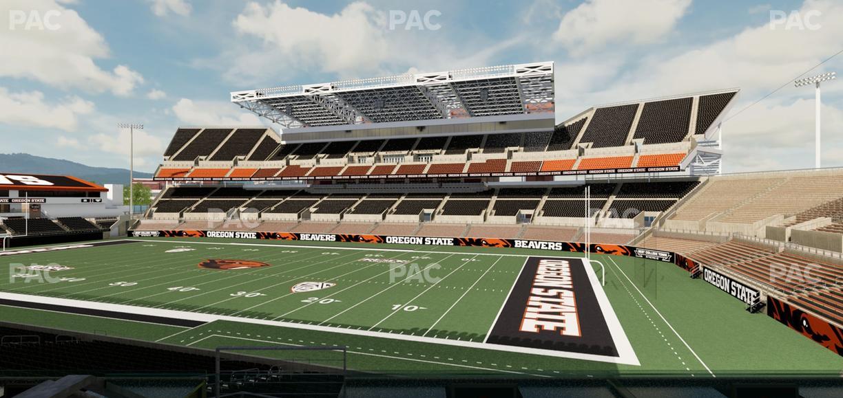 Reser Stadium - Section West Loge 14 Seat View