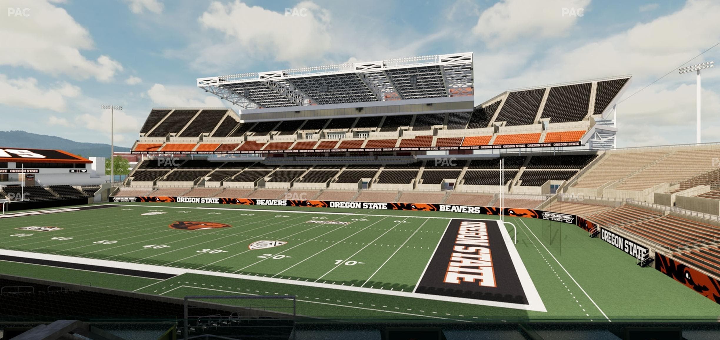Reser Stadium - Section West Loge 14 Seat View
