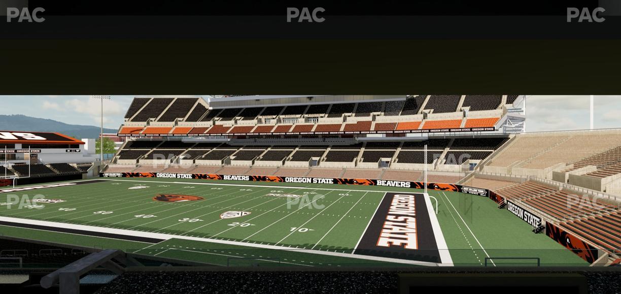 Reser Stadium - Section West Loge 15 Seat View