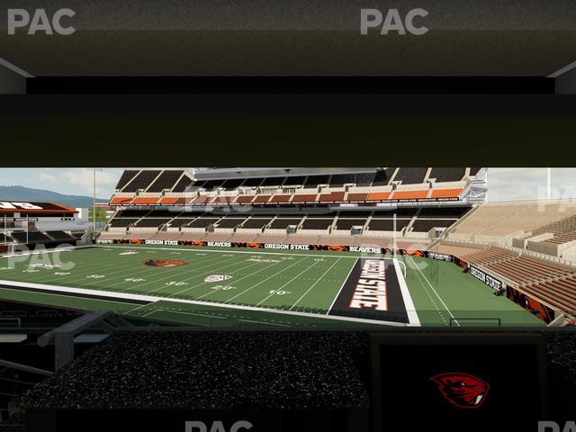 Reser Stadium - Section West Loge 15 Seat View