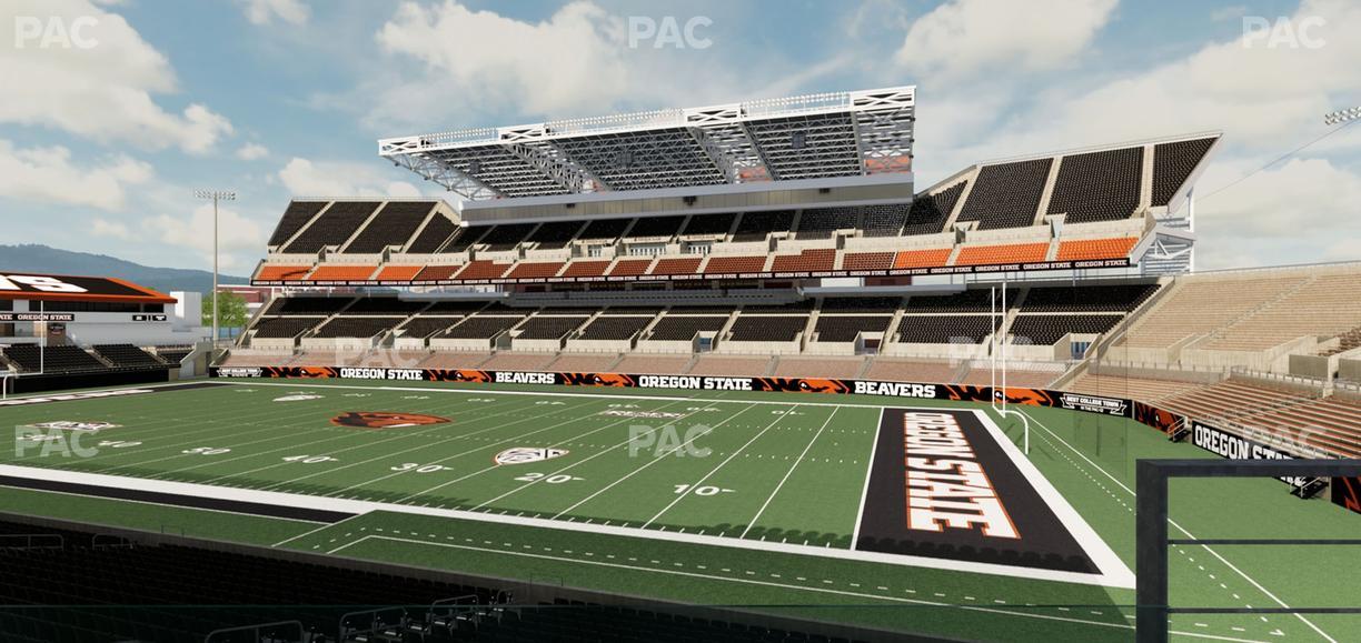 Reser Stadium - Section West Loge 16 Seat View