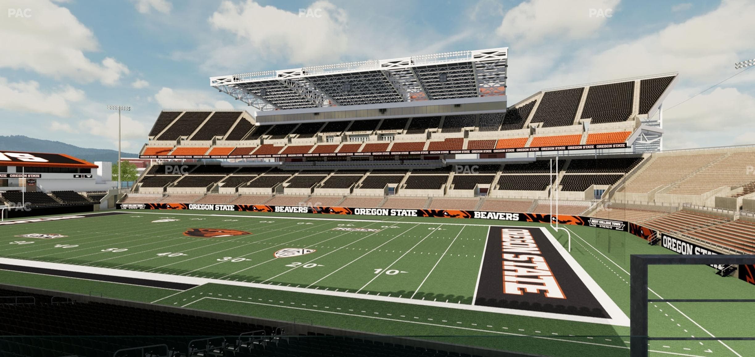 Reser Stadium - Section West Loge 16 Seat View