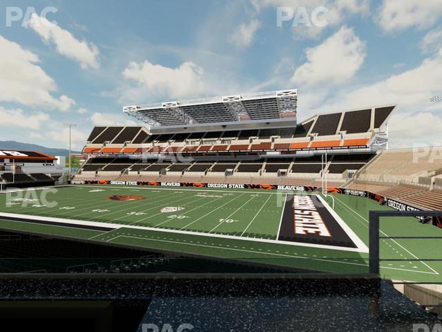Reser Stadium - Section West Loge 16 Seat View