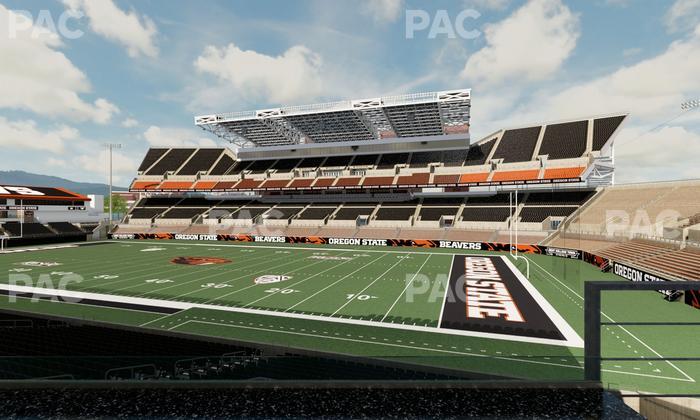 Reser Stadium - Section West Loge 16 Seat View