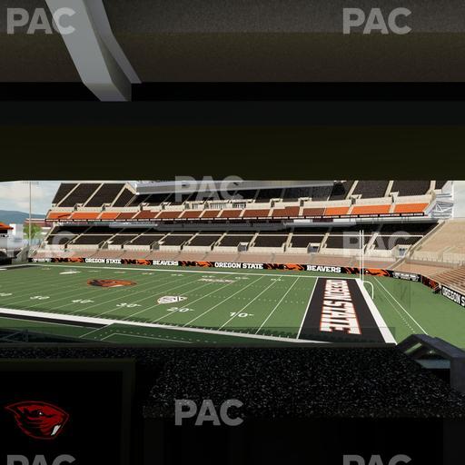 Reser Stadium - Section West Loge 18 Seat View