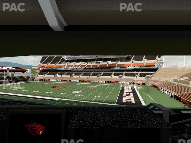 Reser Stadium - Section West Loge 18 Seat View