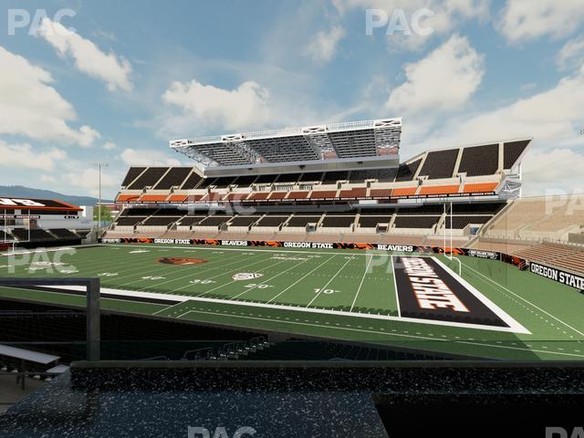 Reser Stadium - Section West Loge 19 Seat View