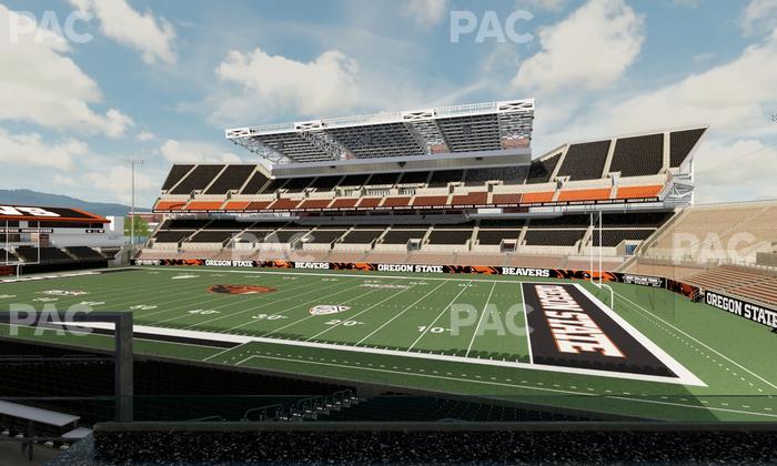 Reser Stadium - Section West Loge 19 Seat View
