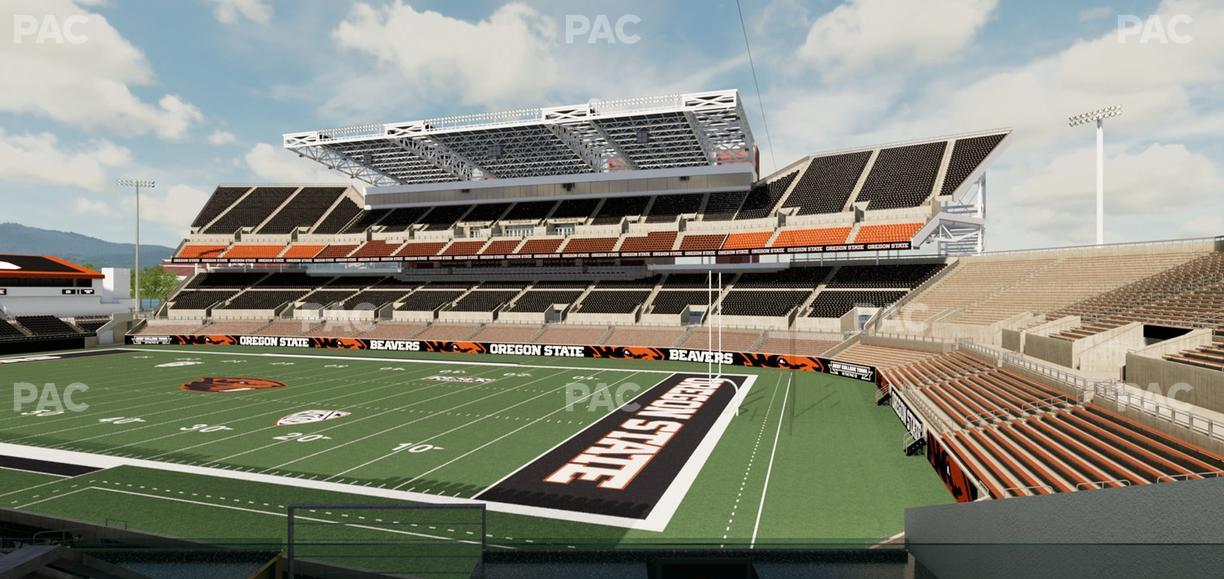 Reser Stadium - Section West Loge 2 Seat View