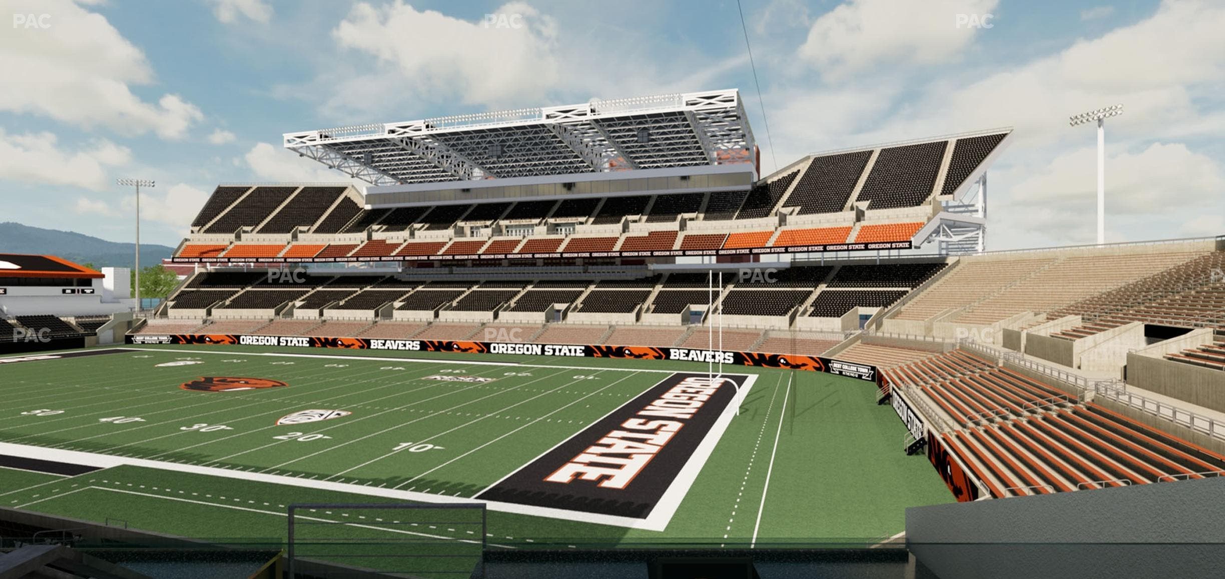 Reser Stadium - Section West Loge 2 Seat View